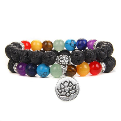 Seven Chakra Yoga Energy Bracelets - zenfulharmony.com