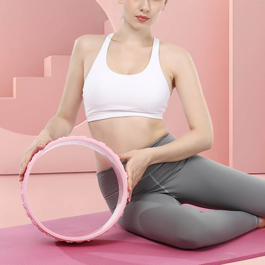 Massage Roller Beginner Back Pilates Yoga Dharma Wheel - zenfulharmony.com